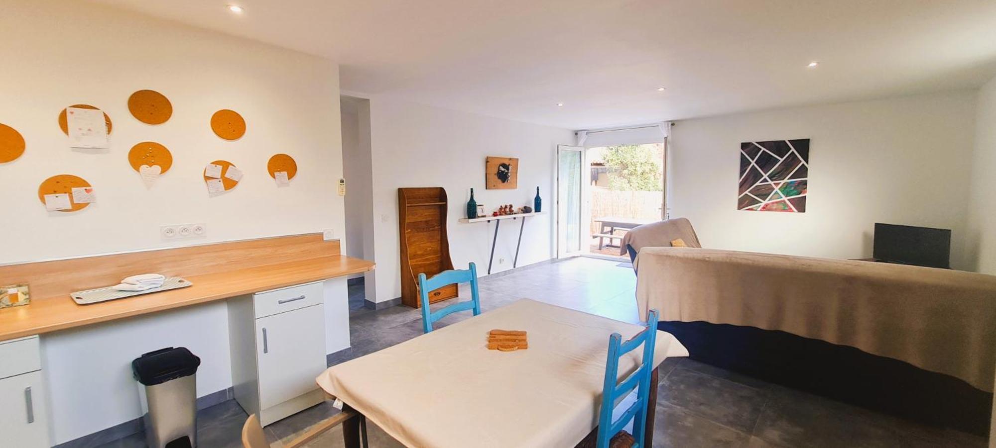 Appt RDC 90 m2 NEUF climatisé rivière et plage Sainte-Lucie de Porto-Vecchio Esterno foto