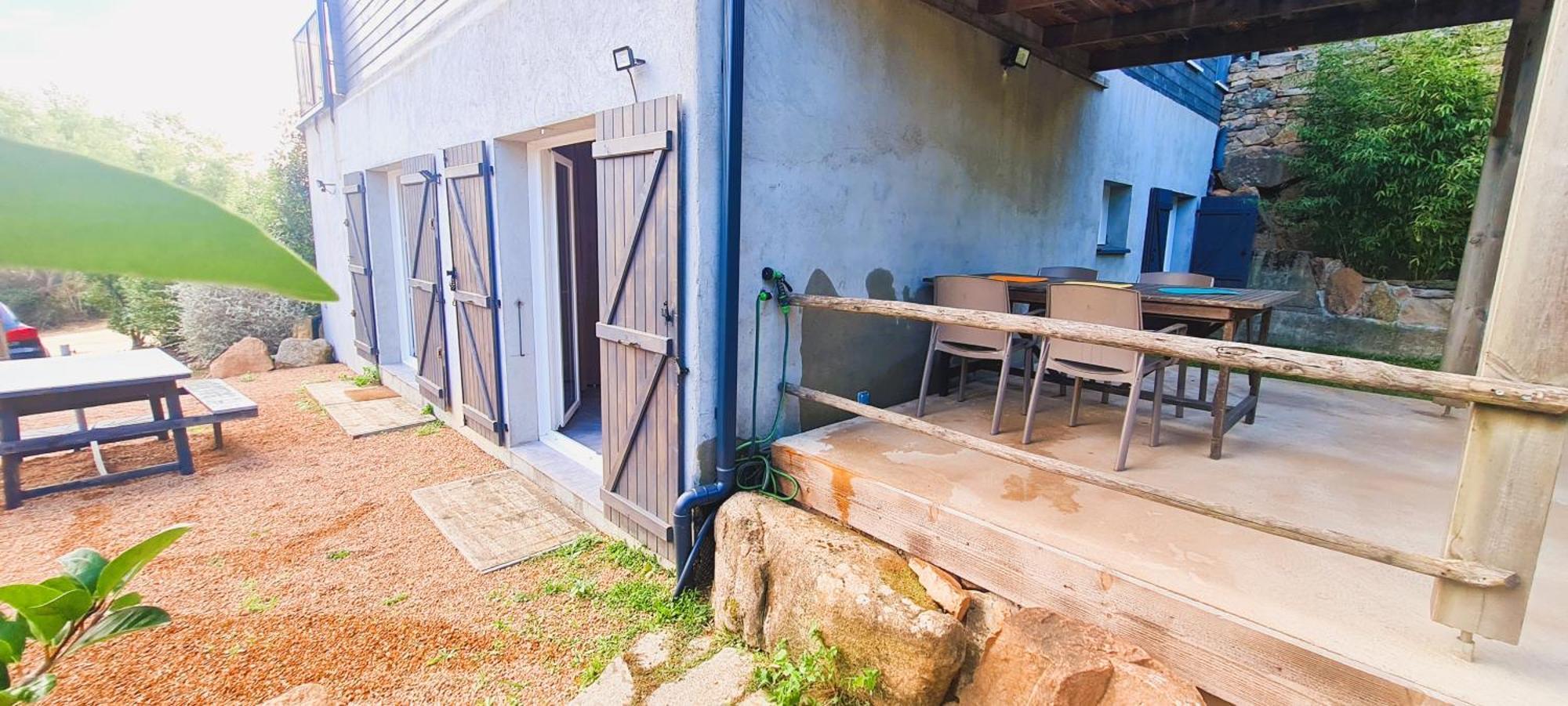 Appt RDC 90 m2 NEUF climatisé rivière et plage Sainte-Lucie de Porto-Vecchio Esterno foto