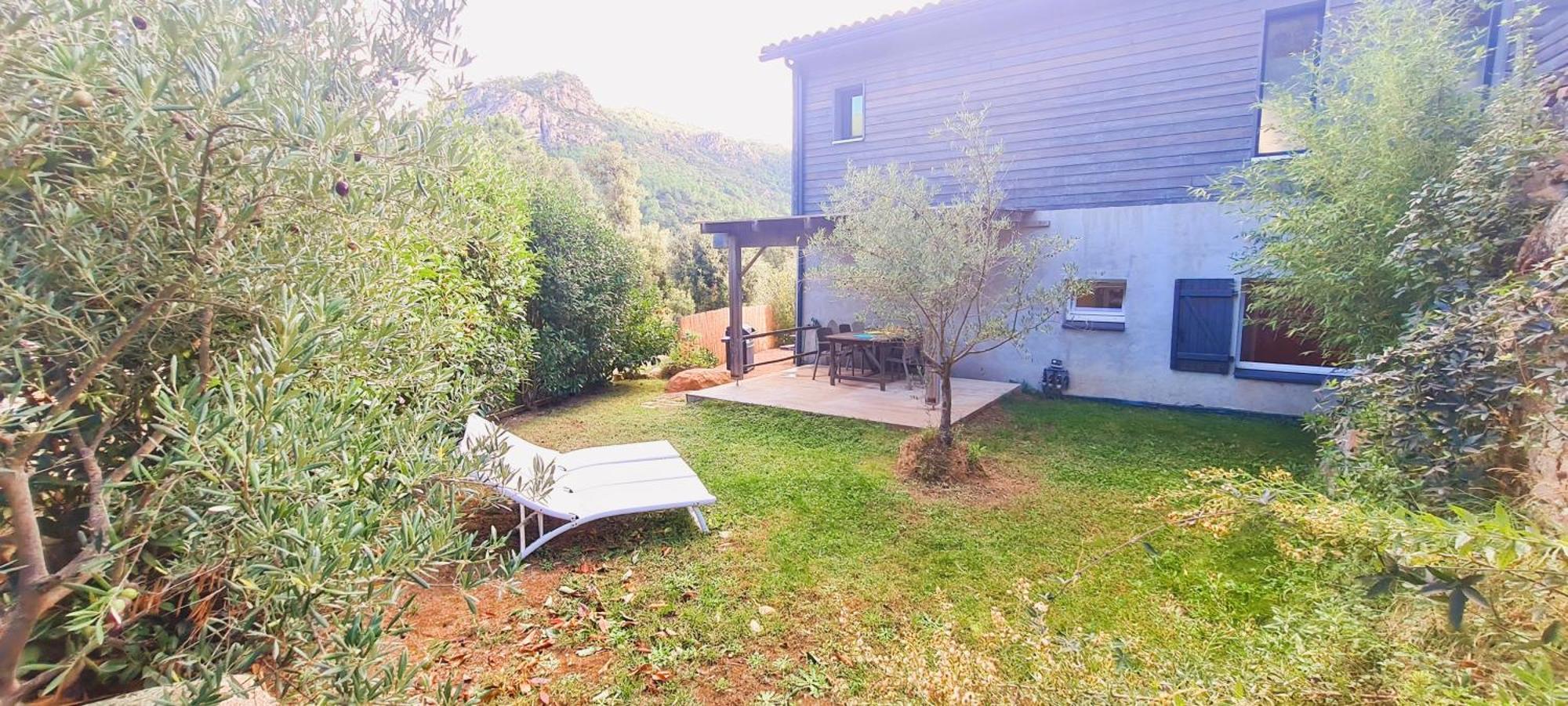 Appt RDC 90 m2 NEUF climatisé rivière et plage Sainte-Lucie de Porto-Vecchio Esterno foto